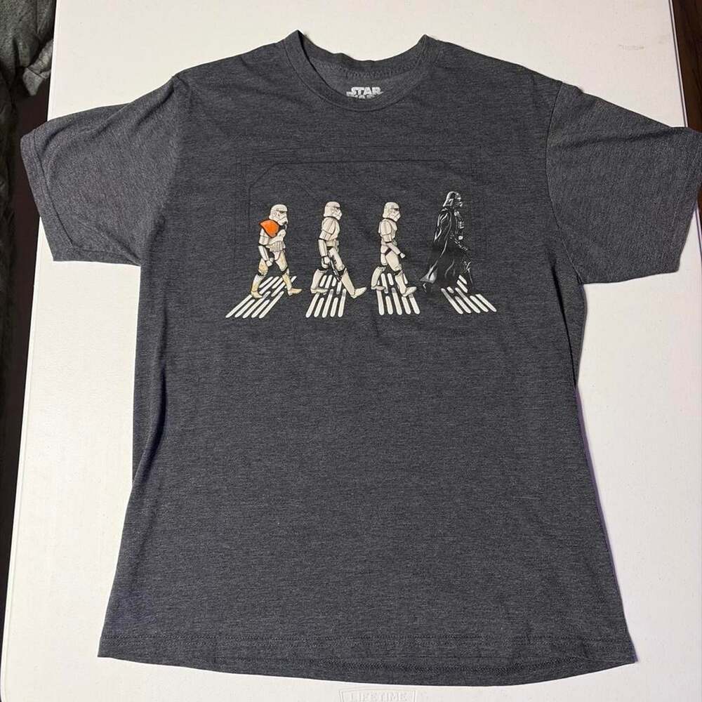 Star Wars Men's Grey T-shirt